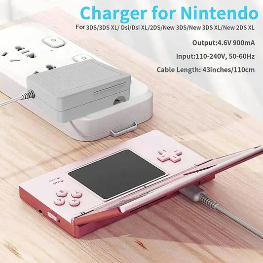 For Nintendo AC Adapter EU Plug Charger 100V-240V Power Adapter for nintendo 3ds charger XL 2DS DS DSI US Plug apdapter Switch