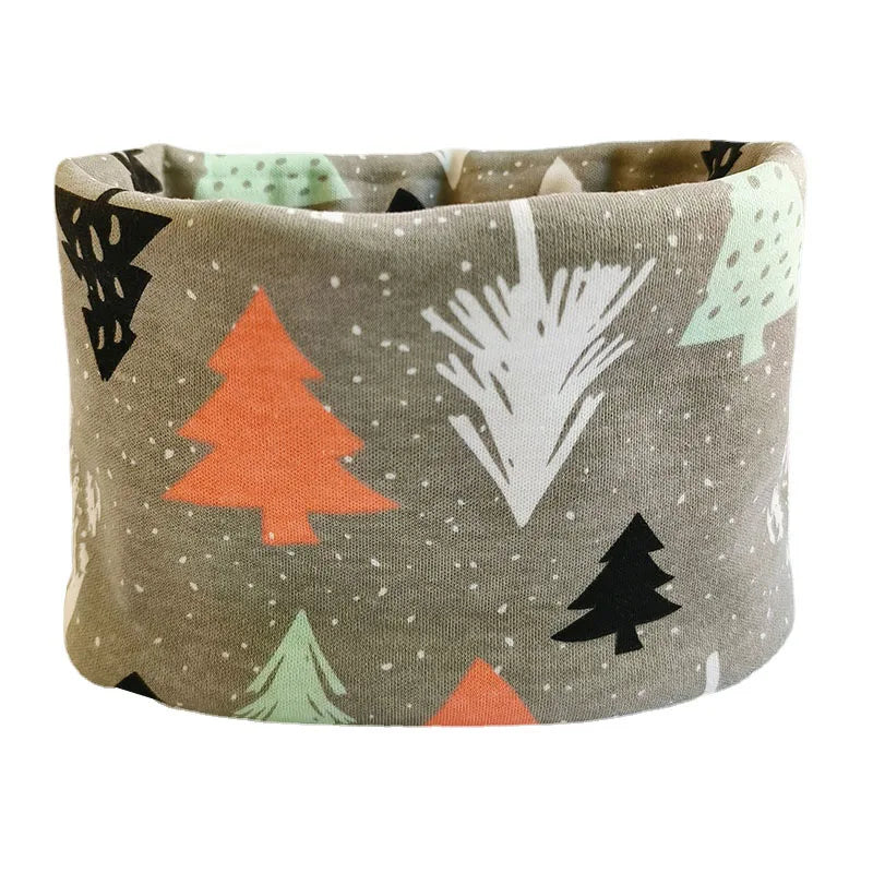 100% Cotton Baby Scarf Baby Muffler Autumn Winter Kids Neck Gaiter Boys Girls Neckerchief Children Scarves