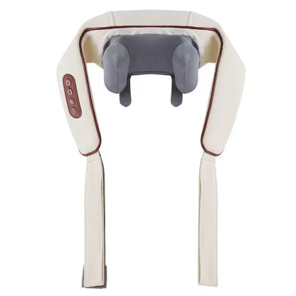 Neck and Shoulder Massager Wireless Shoulder and Back Kneading Massage Shawl Trapezius Neck Cervical Masajeador