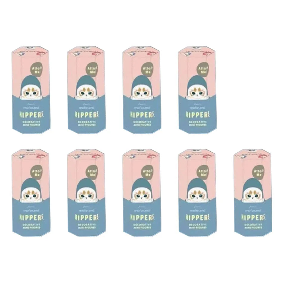 Kawaii Mofusand Hippers Series Blind Box Action Figure Cute Doll Mystery Box Mobile Phone Car Decor Accessories Toys