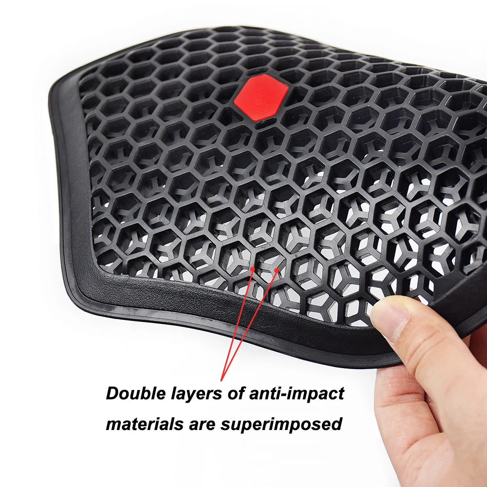 Motorcycle Armor CE certified Jacket Insert Back Protector Thicken High elasticity Rider Armor Back Spine Protective Pad