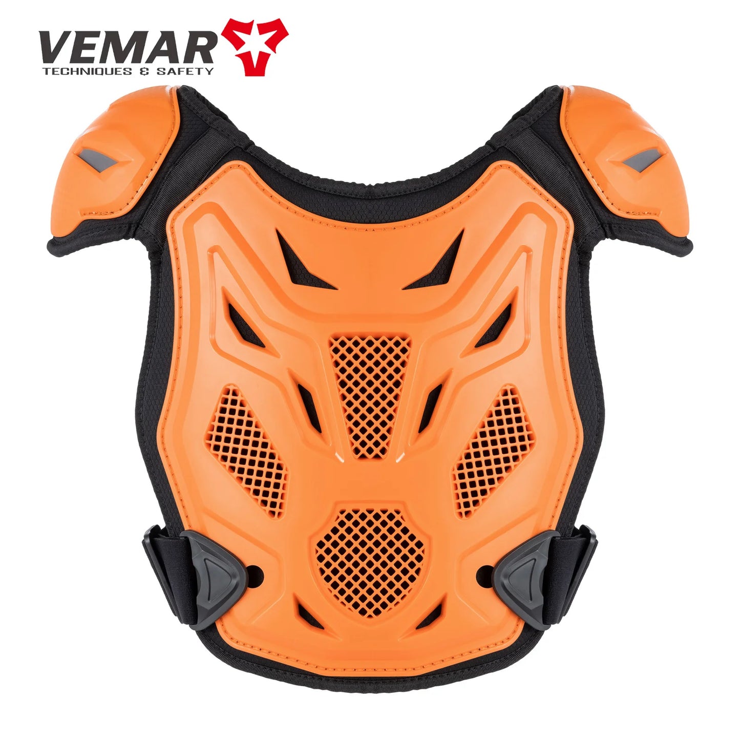 Children Motorcycle Riding Body Armor Vest Kids Motocross Back Chest Protectors Off-Road Dirt Bike Cycling Protective Gear