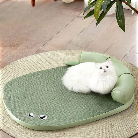 Summer Bed Mat for Dogs Cooling Dog Cushions Supplies Sofa Beds Large Small Pet Accessory Cats Kennel Breeds Baskets Pets