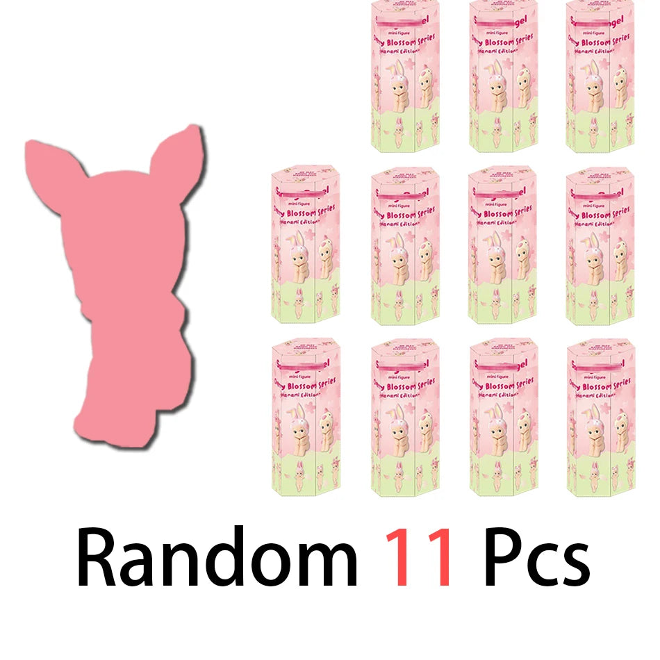 2025 Hot Sell Angels Cherry Blossom Series Anime Figures Ornaments Dolls Fans Children Gift Random