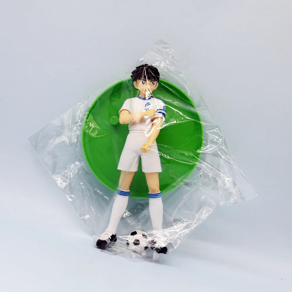 18cm Captain Tsubasa Anime Figure Ozora Tsubasa Action Figures Hyuuga Kojirou/Wakabayashi Genzou Figurine Collection Model Toys