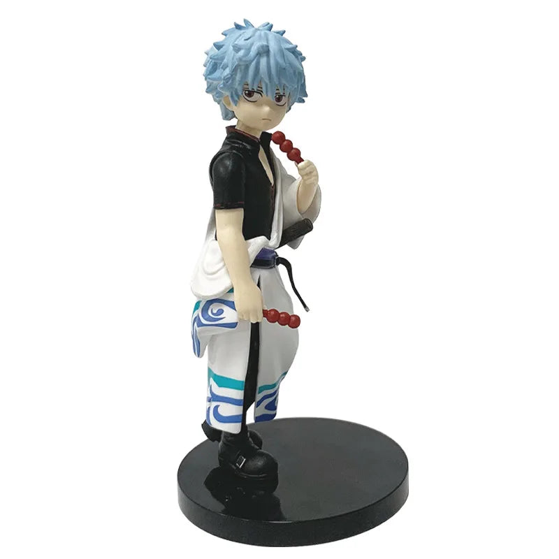 Anime Kids Gintama Gintoki Sakata Katsura Kotarou Action Figure Toys