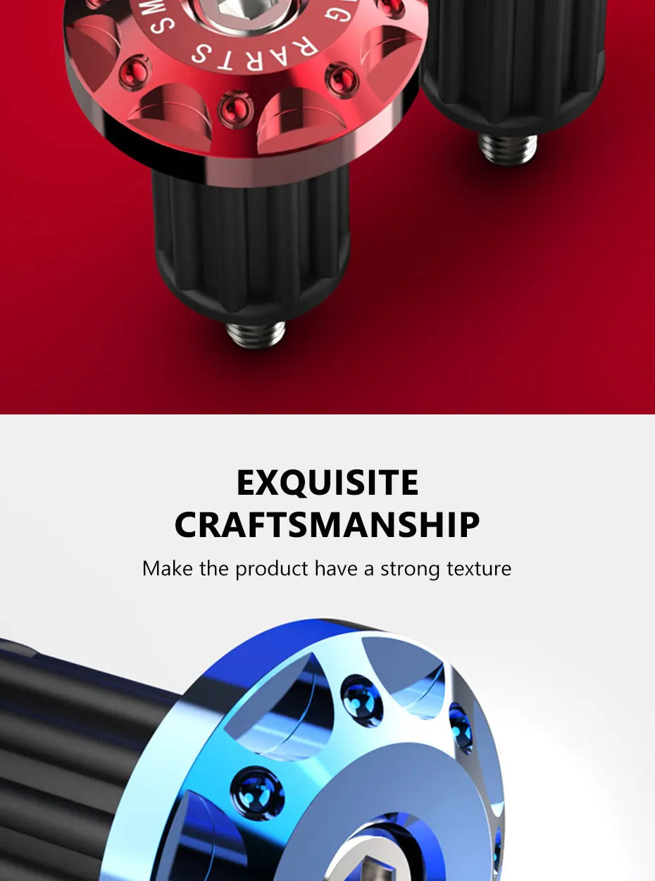 BLALION Motorcycle Handle Bar Ends Plug Grips Handlebar Plug Caps Slider Motor Bike for Honda Yamaha KTM Dirt Bike Accessories