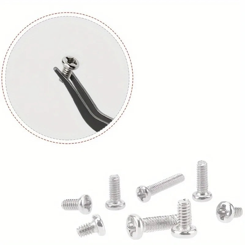 500Pcs Mini Screws Set Micro Laptop Computer Screw Sunglass Watch Tablet Glasses Repair Screws Hardware Tools
