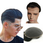 NLW Toupee for Men Human Hair Prosthesis Mens Swiss Lace Hair Replacement System Hair units base 10*8 Hair pieces