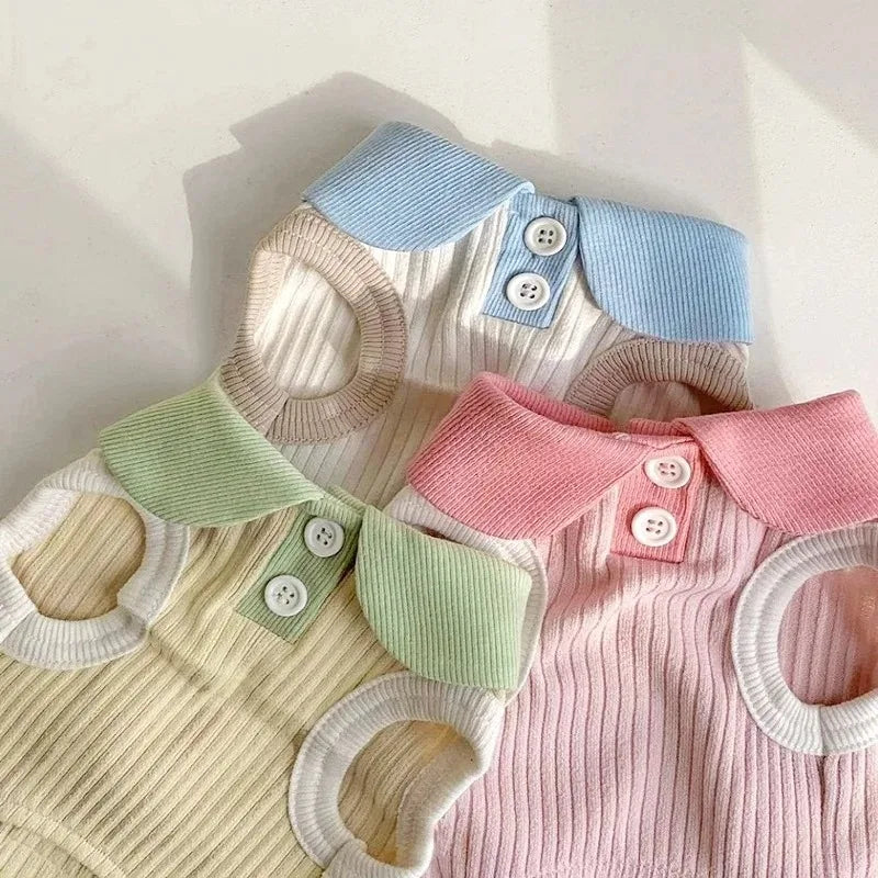 Summer Clothes for Dogs Puppy Shirt Blouse Spring Pets Clothing Dog Doggy Pet Shirts Apparel Supplies