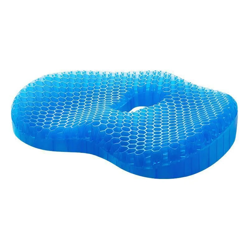 Honeycomb gel cushion chair thickened home commuter office long-sitting silicone summer seat cushion ice pad seats home