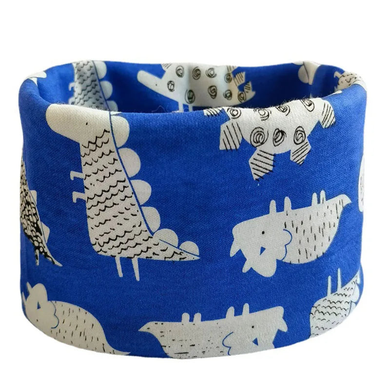 New Cotton Baby Scarf Infant Muffler Spring Autumn Winter Kids Neck Gaiter Boys Girls Neckerchief Children Scarves