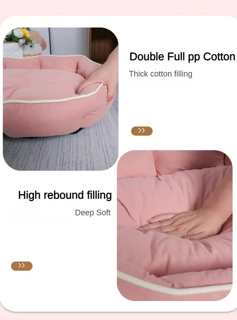 Dog Sofa Big Bed Pets Dogs Accessories Small Breeds Accessory Bedding Pet Supplies Cushions Mat Bad Blanket Cushion Fluffy Puppy