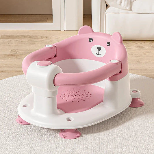 Baby bath seat baby bath handy gadget lying support newborn baby bath basin seat non-slip bath stool bath stool