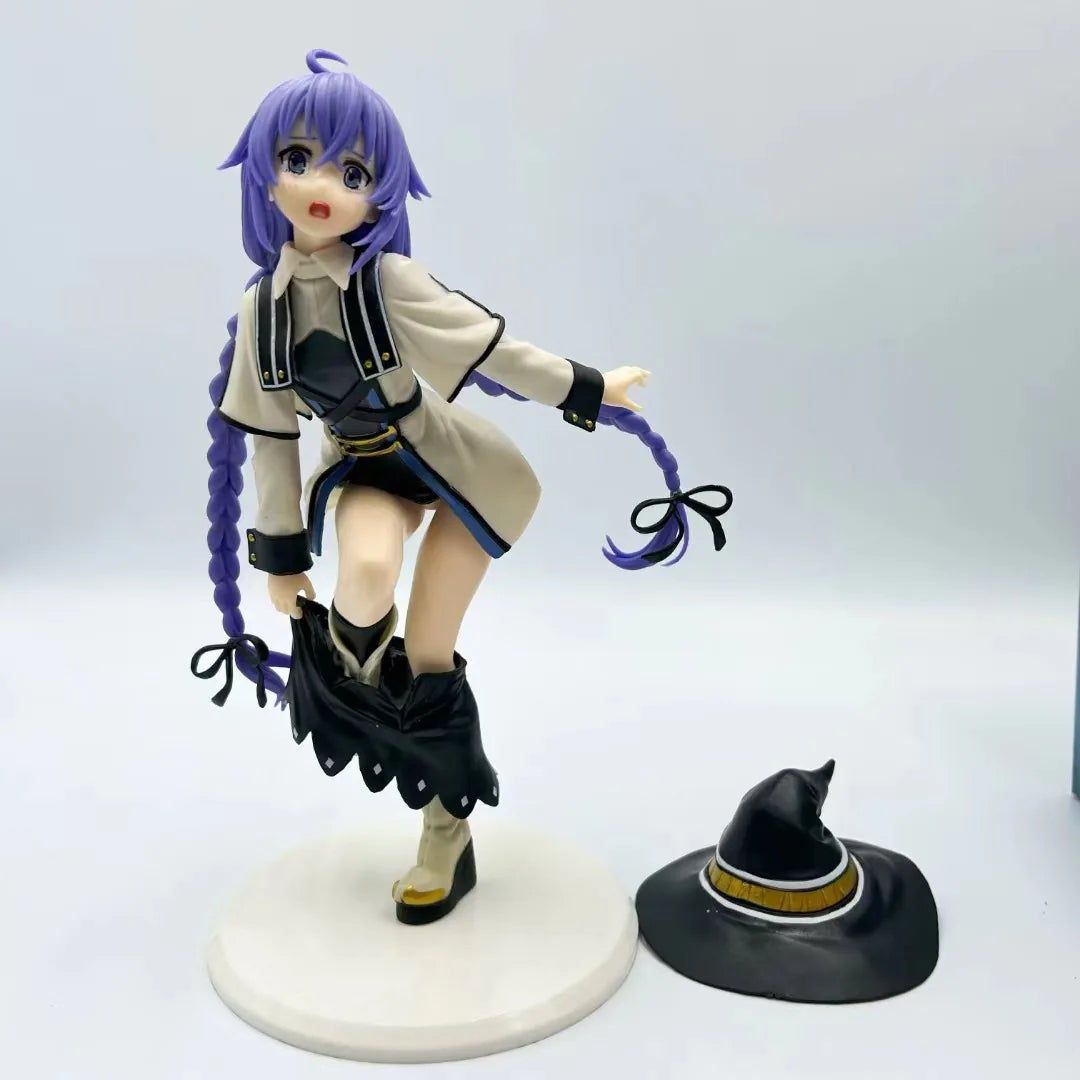 25cm Magician Roxy Migurdia Action Figure Mushoku Tensei：Jobless Reincarnation Anime Figure PVC Adult Collection Model Doll Toys