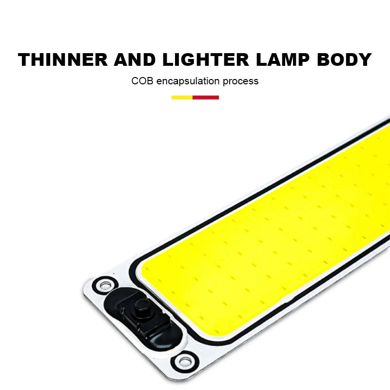BLALION LED Car COB Light Interior Readling Lamp for Truck Van Boat Dome Lights High Brightness Panel Bulb with Switch 12V-24V