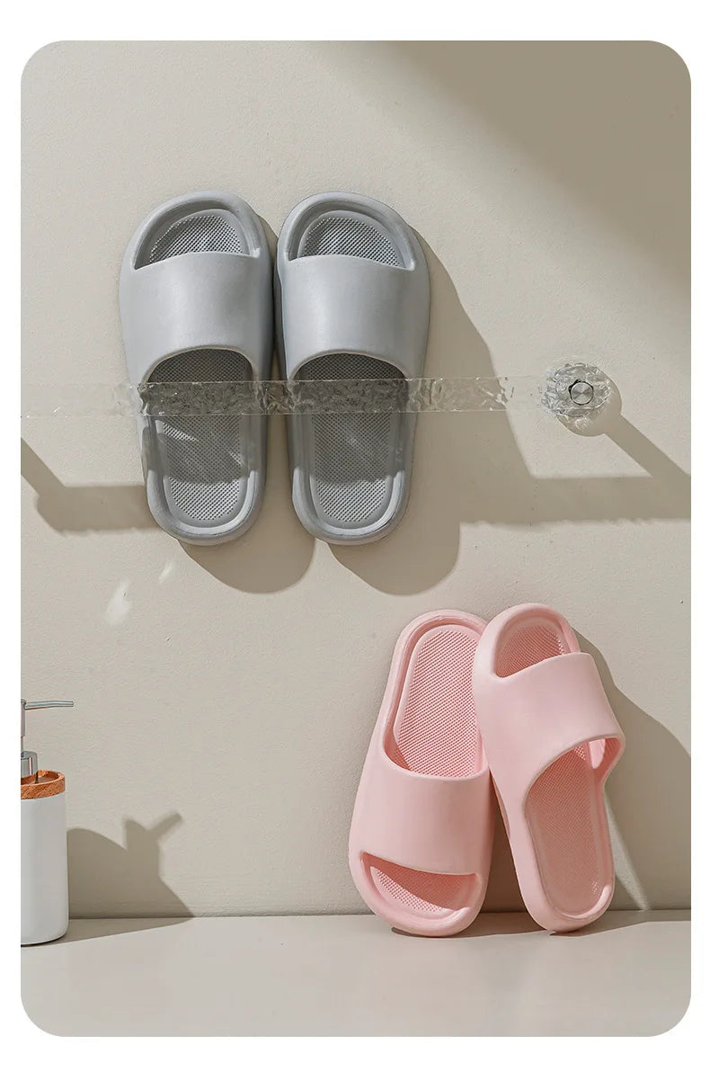 Women EVA Sofe Shoes Summer Beach Seaside Slides Bathroom Anti Slip Slipper Soft Sandals Fashion Ultra Light Shoe