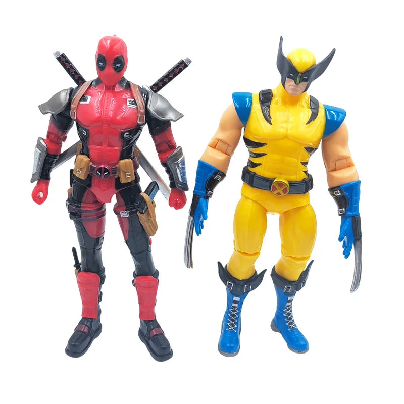 Cheap Sale X-men Deadpool & Wolverine PVC Figure Collectible Model Toy 18cm
