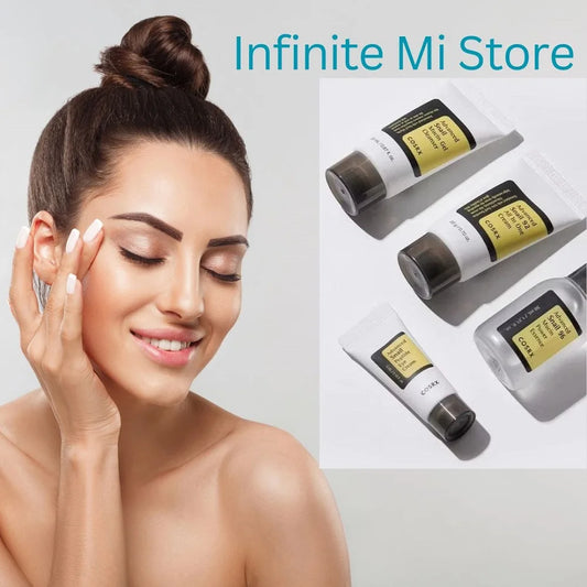 Multi-effect Snail Skin Care Set Hydrating Moisturizing Gentle Face Cream Eye Cream Essence Cleansing Gel Travel Kit