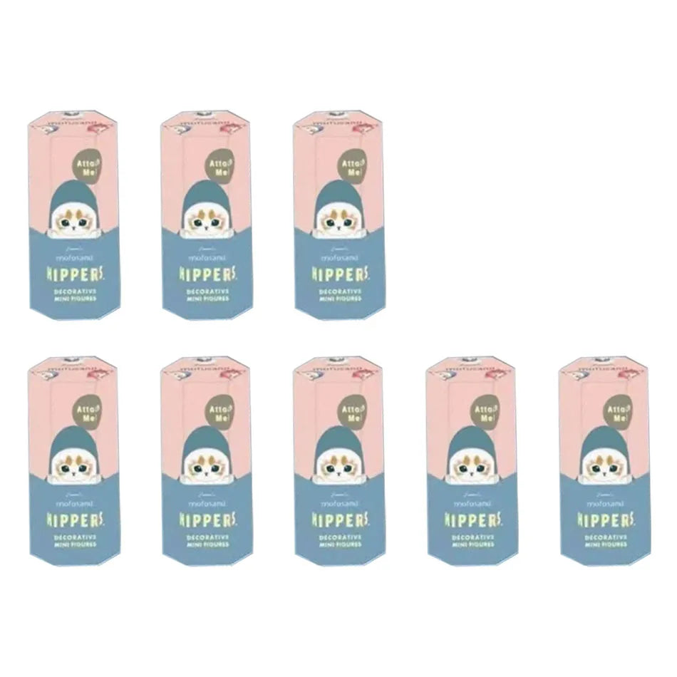 Kawaii Mofusand Hippers Series Blind Box Action Figure Cute Doll Mystery Box Mobile Phone Car Decor Accessories Toys