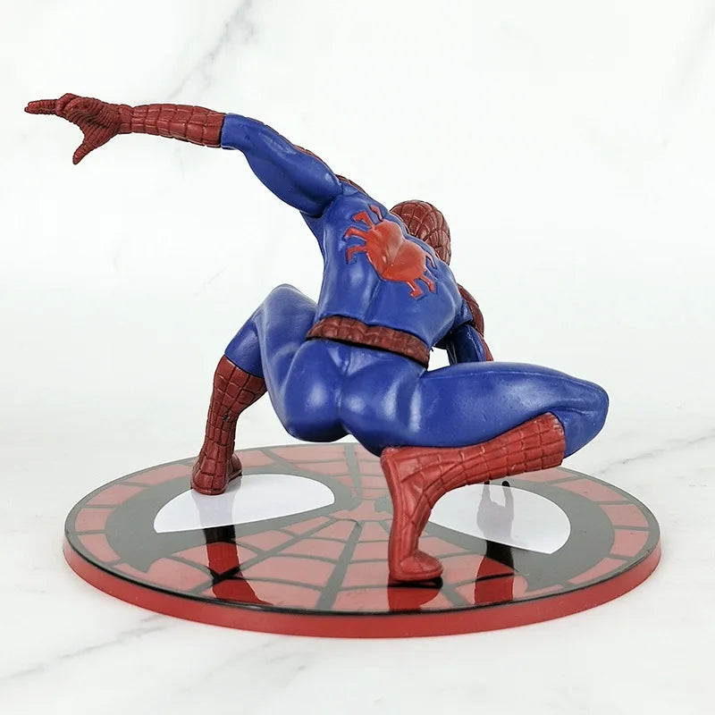 Marvels Spidermans movie Model Plate Car Decoration Doll birthday toy gift PVC model decoration Action Figure Toys Gift