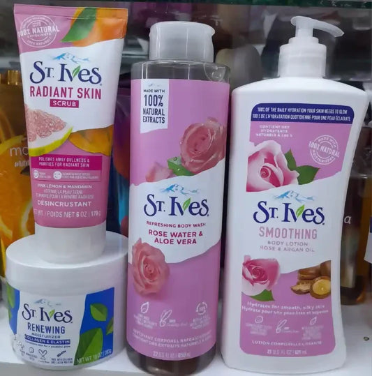 St Ives Smoothing skin care set