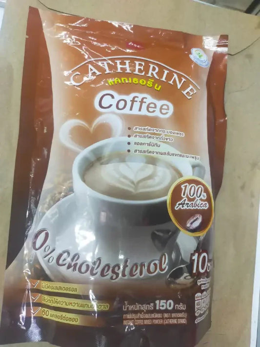 Catherine Natural Herbal Flat Tummy Tea Thailand Coffee Slimming