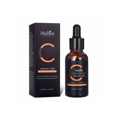 Mabox Vitamin C Face Serum & Mabox Retinol Moisturizer Cream